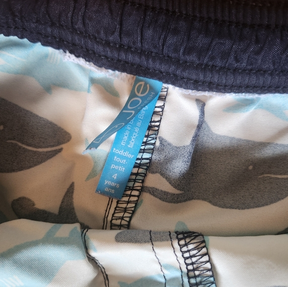 JOE FRESH | FREE WITH PURCHASE Shark swim shorts - Picture 2 of 3